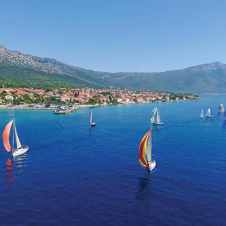 In With House Sea View Apartment Orebic